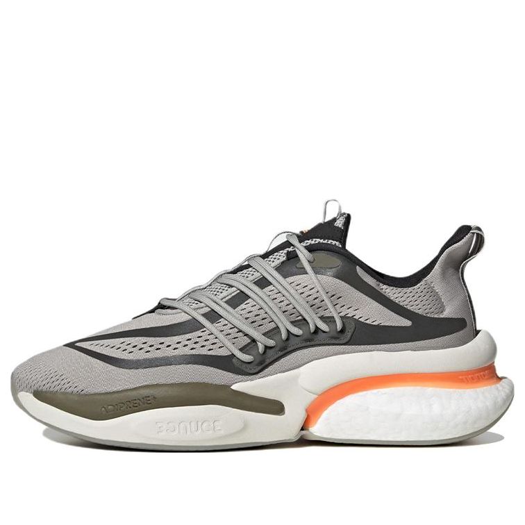 Adidas Alphaboost V1 Shoes 'Metal Grey / Screaming Orange' HP2763 ...