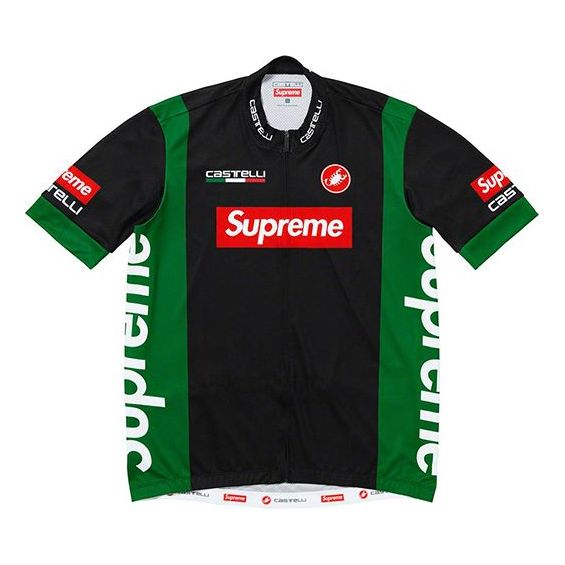 Supreme SS19 x Castelli Cycling Jersey Crossover Bike Short Sleeve Uni