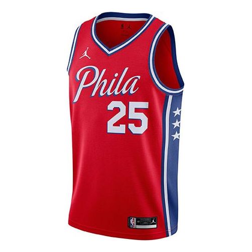 Air Jordan Basketball Vest Jersey SW Fan Edition 2020 Season Philadelp ...