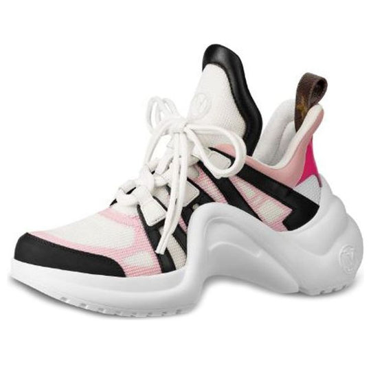 Louis Vuitton LV Monogram Rubber Chunky Sneakers - Pink Sneakers