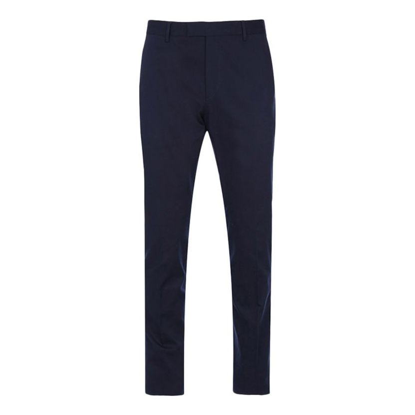 Men's GUCCI Solid Color Cotton Casual Long Pants/Trousers Blue 451107 ...