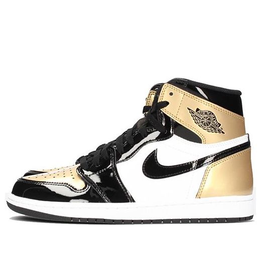 Air Jordan 1 Top3 Gold Toe 'Black Gold' 861428-008 - KICKS CREW