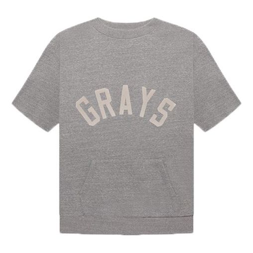Fear of God the-seventh-collection Grays 3/4 Sleeve Sweatshirt FOG-FW2 -  KICKS CREW