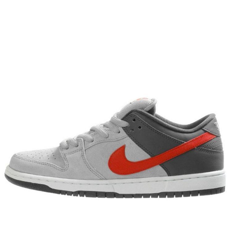 Nike Dunk Low Pro Sb 'Grey Red' 304292-064 - KICKS CREW