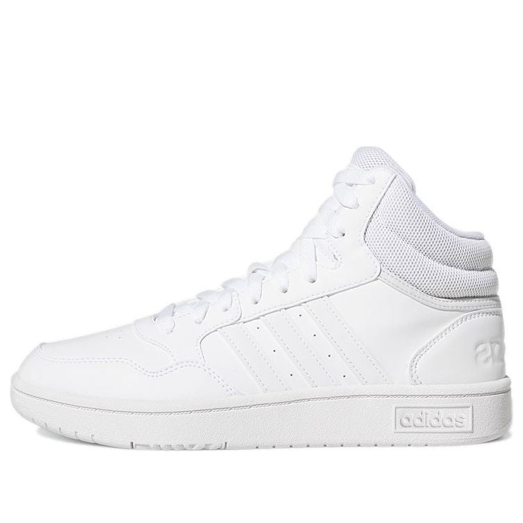 (WMNS) adidas Hoops 3.0 Mid 'White Dash Grey' GW5457 - KICKS CREW