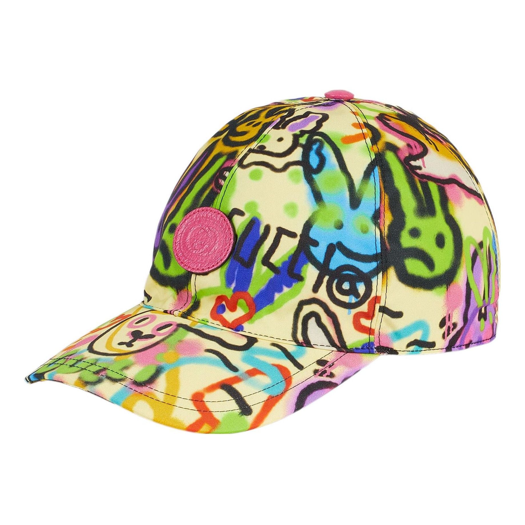 Gucci Lunar New Year bunny print baseball hat 729776-4HAWQ-8472 