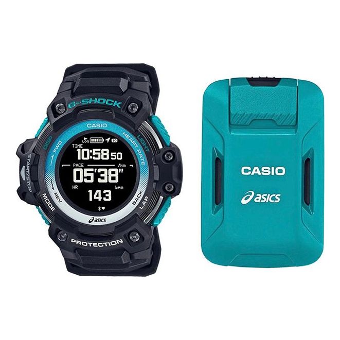 Men's CASIO G Shock Series Black Running Watch Sports Mens Analog GSR-