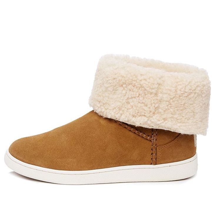 WMNS) UGG Mika Classic Sneaker Fleece Lined 1094811-CHE - KICKS CREW