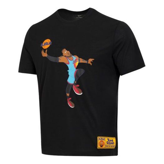 Nike Space Jam 2 Sports Short Sleeve Men's Black DH3832-010 - KICKS CREW