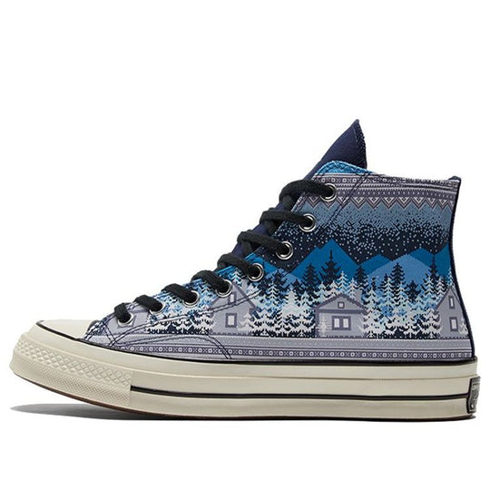 Converse Chuck 70 High 'Holiday Sweater - Midnight Navy' 172135C