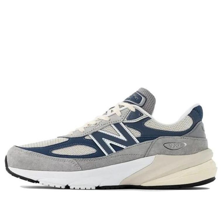 New Balance 990v6 Made In USA Grey Navy M990TC6 - KICKS