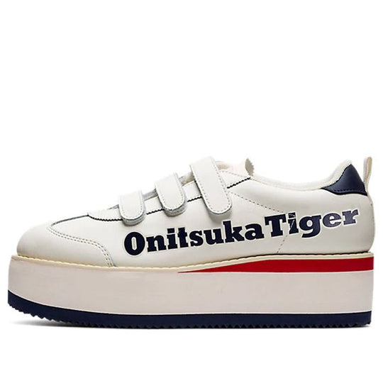 (WMNS) Onitsuka Tiger Delegation Chunk Sneakers 'Cream y' 1182A207-112
