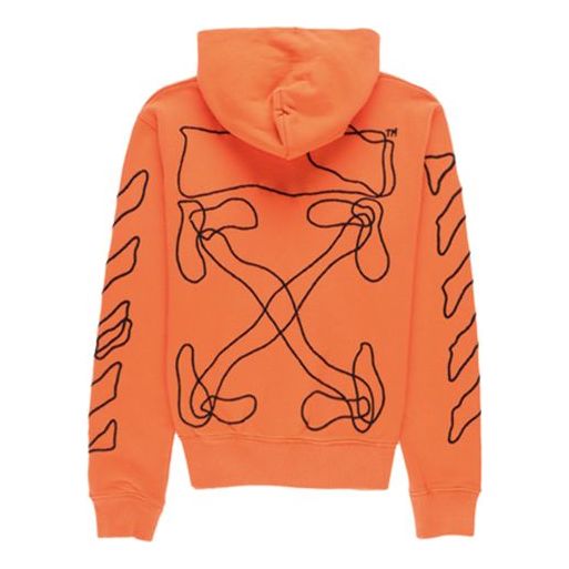 Men's OFF-WHITE Abstract Arrows Slim Arrow Washed Distress Geometry Em