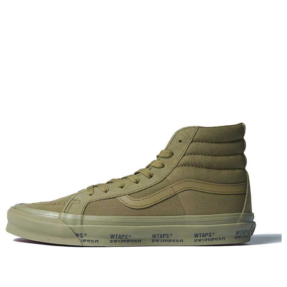 Vans Vault by OG SK8-HI LX x WTAPS VN0A4BVBCX6-WTAPSOLIVEDRAB - KICKS CREW