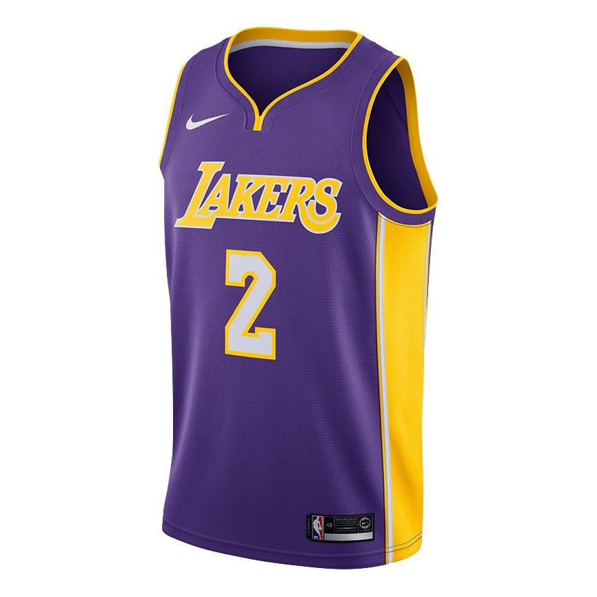 Lonzo Ball Los Angeles Lakers 2017 Nike Swingman Jersey Youth Small New w/  Tags