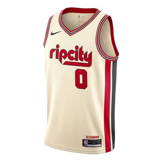 NBA Blazers 7 Brandon Roy White Adidas Swingman Men Jersey