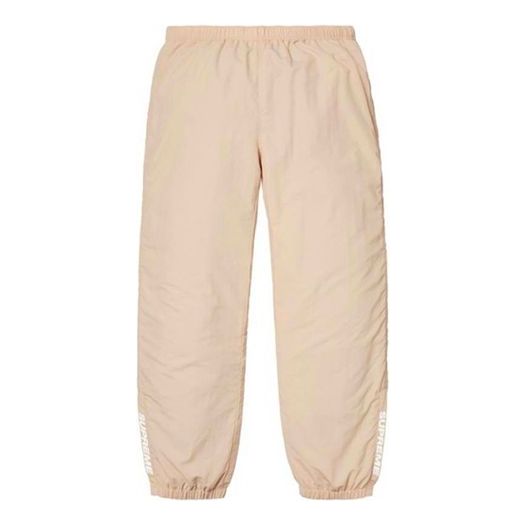 Supreme FW18 Warm Up Pant Light Tan Zipper Small Pants Unisex ...