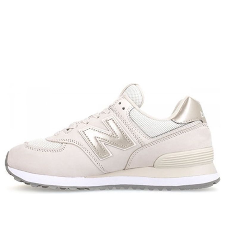 (WMNS) New Balance 574 Low-Top White WL574WNO - KICKS CREW