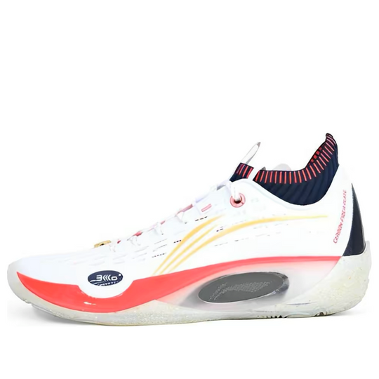 Li-Ning Wade 808 Ultra 'White Orange Red' ABAS113-6 - KICKS CREW