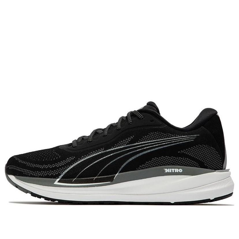 PUMA Magnify Nitro Knit 'Black Castlerock' 376907-01 - KICKS CREW