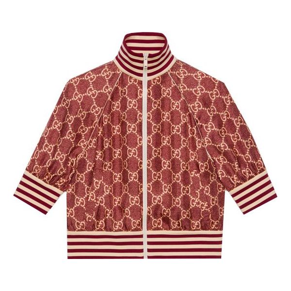 (WMNS) Gucci SS21 Printing Full Print Jacket Pink Red 644588-XJCL5-5281