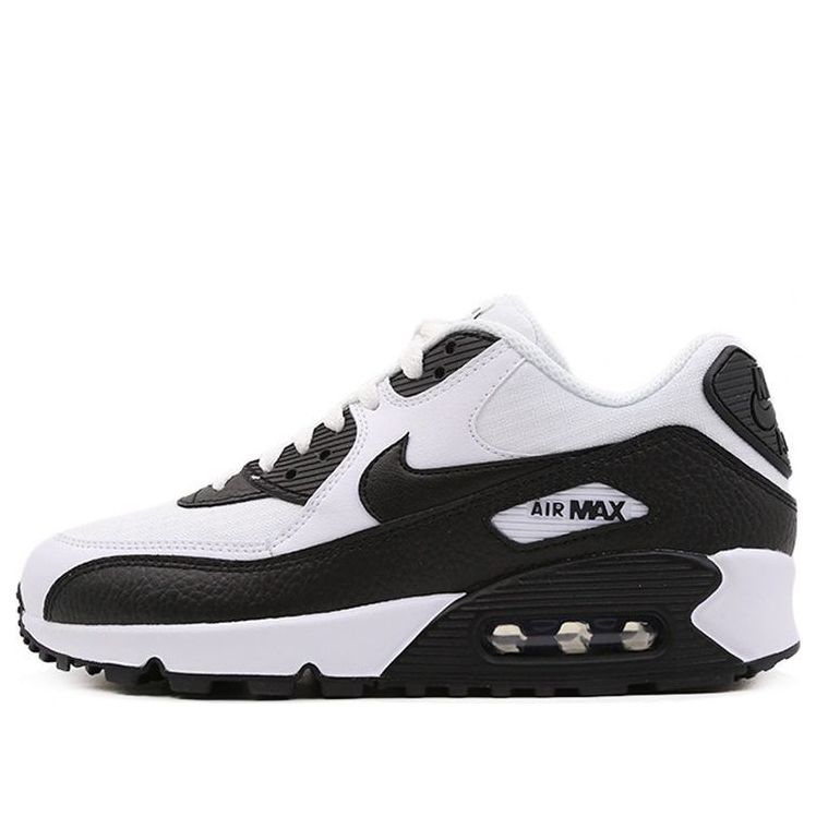 (WMNS) Nike Air Max 90 'White Black 2019' 325213-139 - KICKS CREW