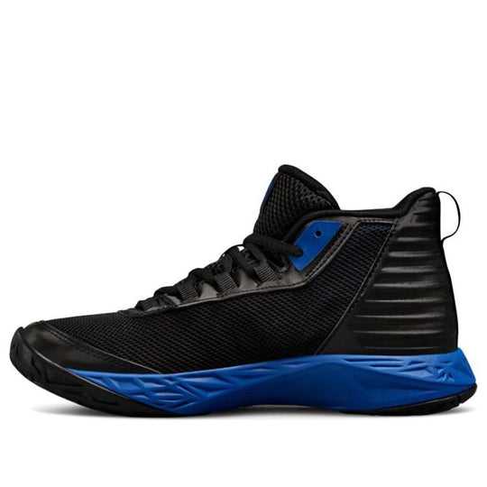 (GS) Under Armour Jet 2018 'Black Blue' 3020948-003 - KICKS CREW