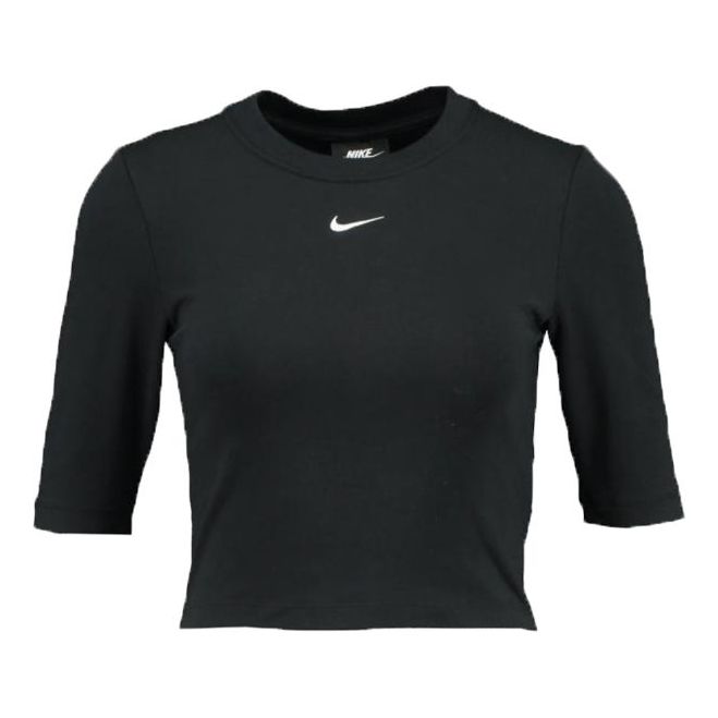 Nike Slim Fit Short Sleeve High Collar Black Cj2216 010 Kicks Crew 2085