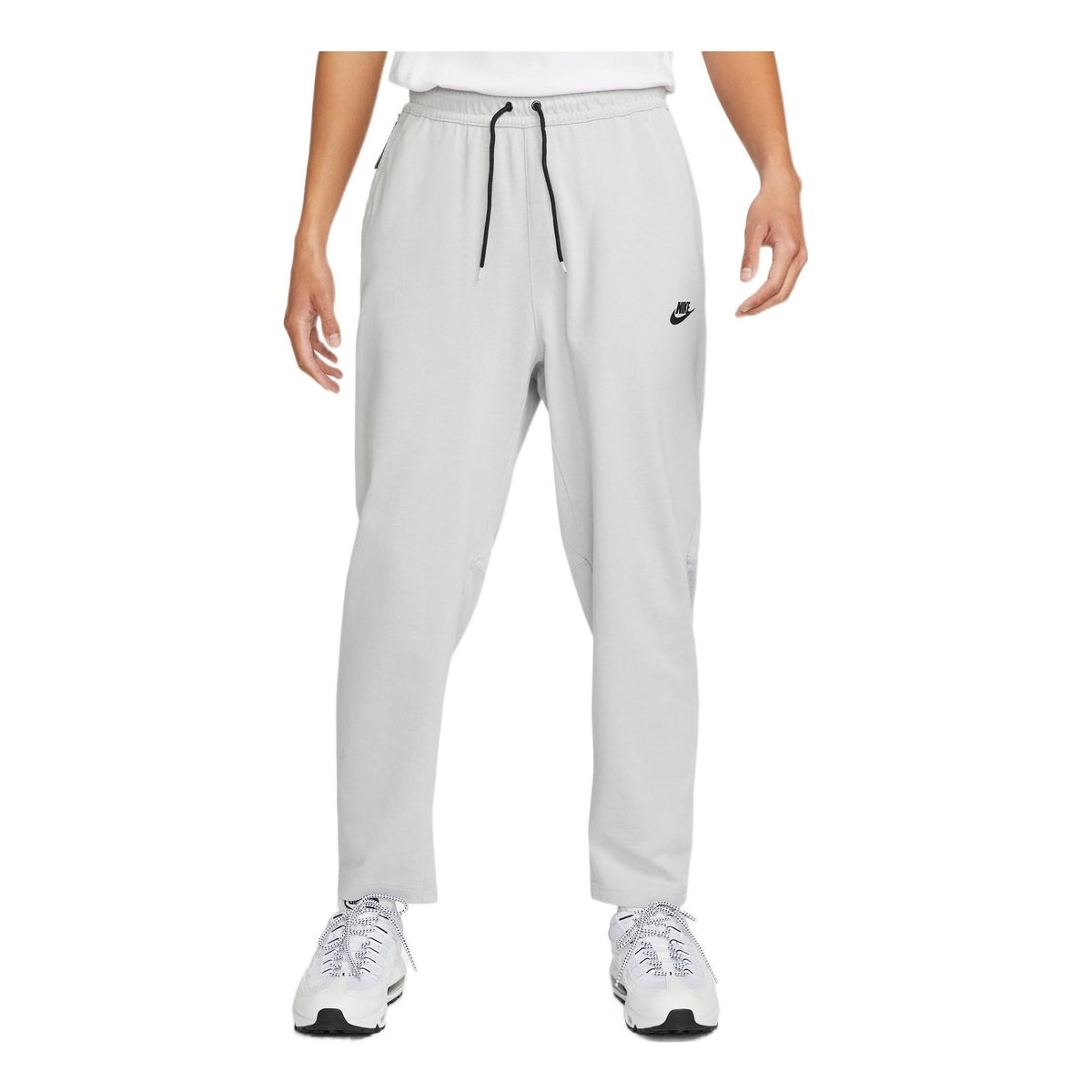 Men's Nike Solid Color Logo Training Fleece Bundle Feet Sports Pants/T ...