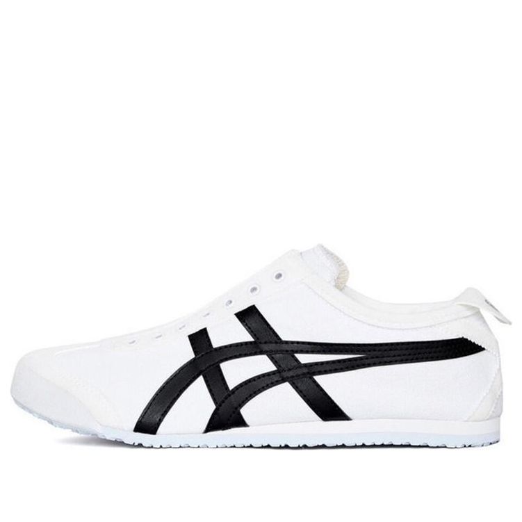 Onitsuka Tiger MEXICO 66 Slip-on 'Black And White' D342Q-0190 - KICKS CREW