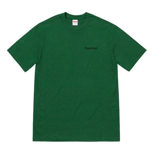 Supreme FW19 Week 12 x Martin Wong Big Heat Dark Green Tee SUP-FW19-1058 T-shirt - KICKSCREW