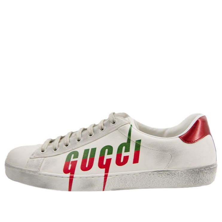 Gucci Ace 'Black Logo' 386750-CWCG0-1070 - KICKS CREW