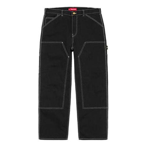 Supreme SS20 Week 9 Double Knee Painter Pant 'Black Green Red' SUP