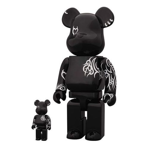 BE@RBRICK Jwyed Black 100%+400% JWYED - KICKS CREW