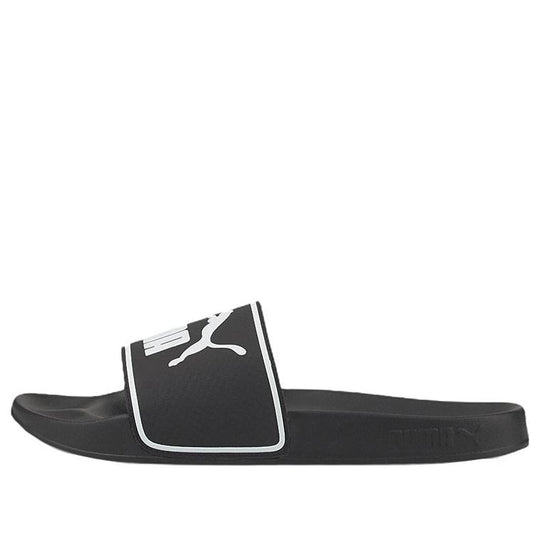 PUMA Leadcat 2.0 Slide 'Black White' 384139-01 - KICKS CREW