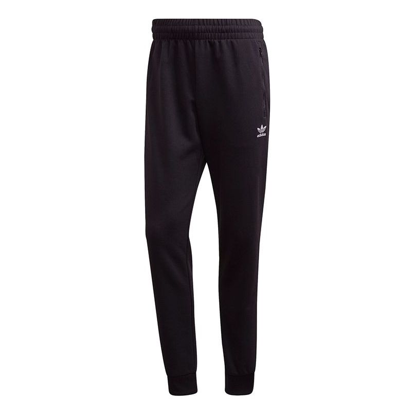 adidas Trefoil Essentials Tracksuit Bottom - Black GD2545 - KICKS CREW