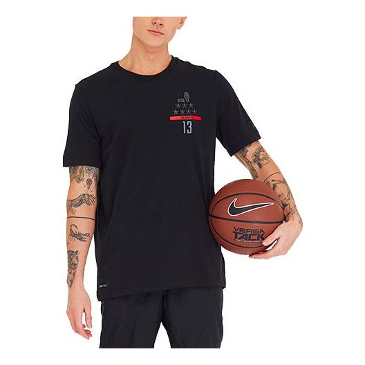 Nike Dri-fit Houston Rockets NBA James Harden Number 13 Black 