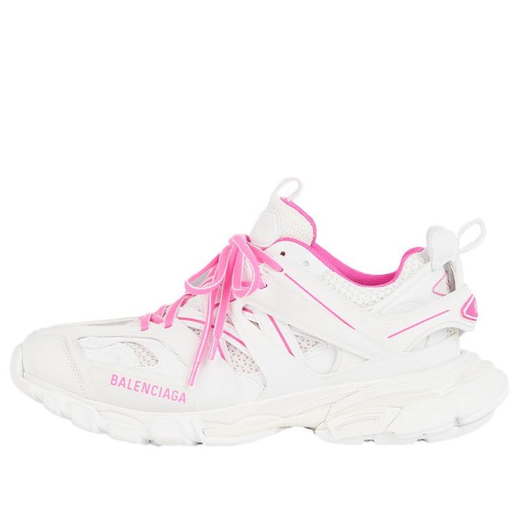 WMNS) Balenciaga Track Sneaker 'White Fluo Pink' 542436W3AC29055