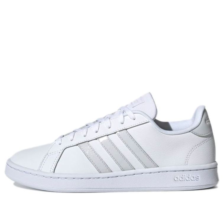 (WMNS) adidas Grand Court 'White Dash Grey' GV7146 - KICKS CREW