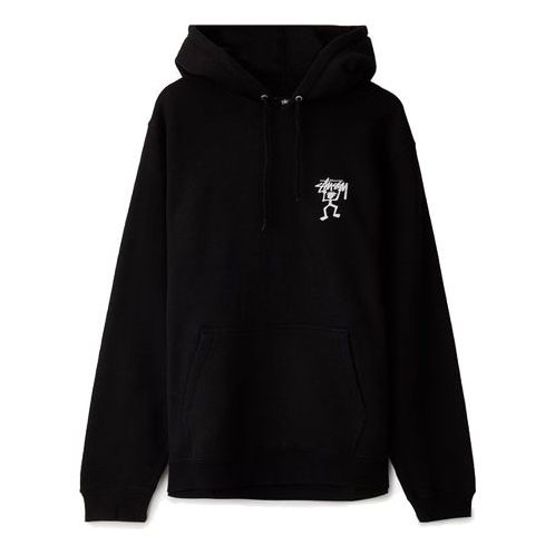 Stussy Warrior Man Hood Pullover Unisex Black 1924435-0001 - KICKS