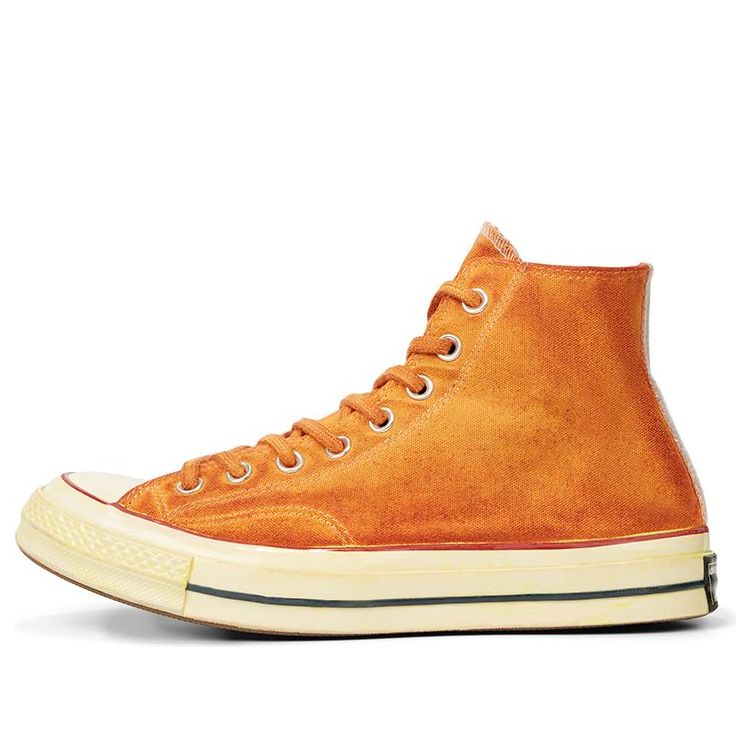 Converse Chuck 1970s Italian Crafted Dye High Top 'Orange White' 16575 ...