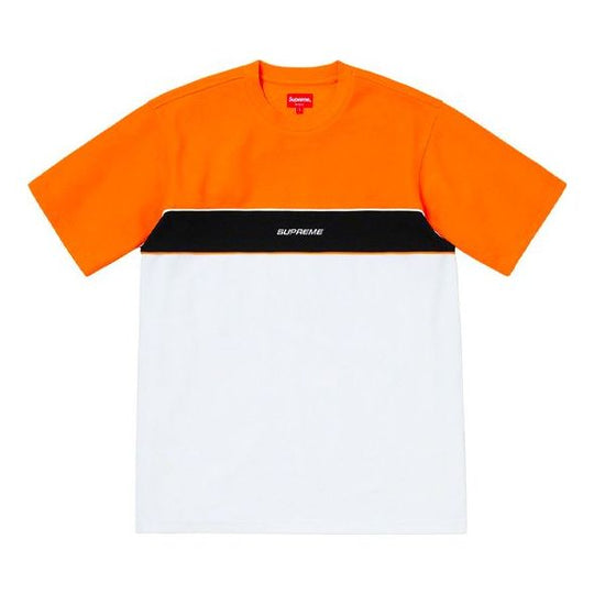 Supreme SS19 Piping Practice SS Top Logo Tee SUP-SS19-10112 ...