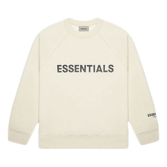 Fear of God Essentials SS20 Crew Neck Swea Cream FOG-SS20-296