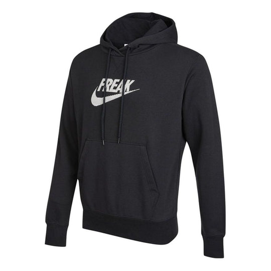 Men's Nike As Ga Nk Po Freak Logo Printing Pullover Sports Pullover Bl ...