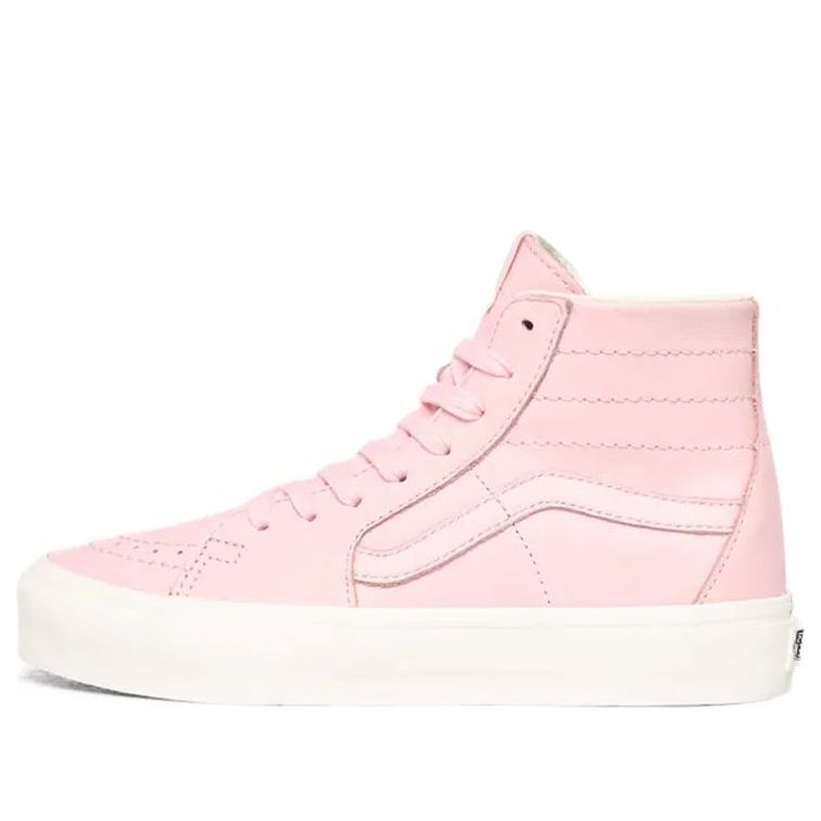 Vans Soft Leather SK8-Hi Pink VN0A4U1624G - KICKS CREW