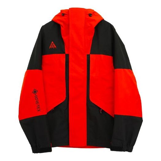 Nike Lab ACG Gore-Tex Jacket 'Black Habanero Red' CT2937-010