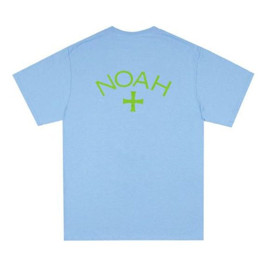 NOAH Nyc Summer Core Logo Tee Short Sleeve Unisex Light Blue T15SS20LBL