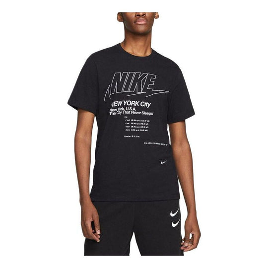 Nike NYC City T-shirt 'Black' DJ5841-010