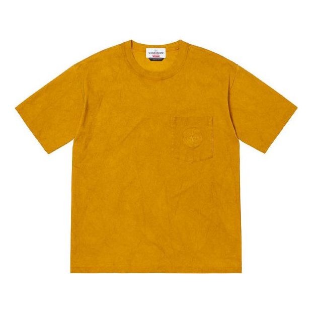 Supreme SS19 x Stone Island Pocket Tee Crossover Short Sleeve Unisex Y ...