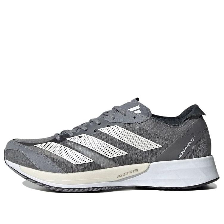 (WMNS) adidas Adizero Adios 7 'Grey Zero Metallic' GV7070-KICKS CREW